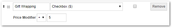 Checkbox ($)